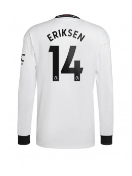 Manchester United Christian Eriksen #14 Auswärtstrikot 2022-23 Langarm